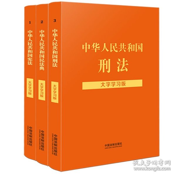 中华人民共和国刑法（大字学习版）