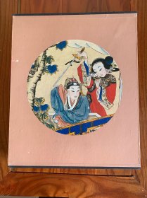 中国杨柳青木版年画集（1）历史故事 布面精装  一版一印 全新