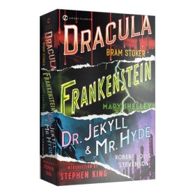 Frankenstein; Dracula; Dr Jekyll and Mr Hyde 弗兰肯斯坦/吸血鬼伯爵德古拉/化身博士