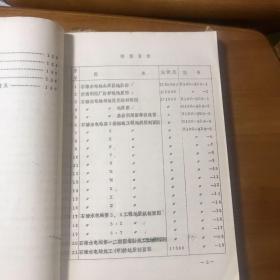 浙江省瓯江石塘水电站初步设计（油印本  有14张照片）