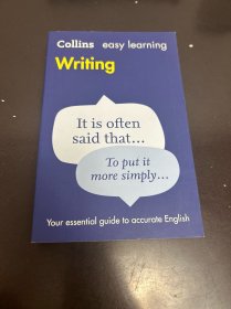 5Easy Learning Writing 英文原版书考试类 柯林斯轻松学写作 英文版写作指导书籍Collins