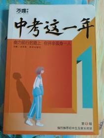 2022万唯中考这一年中学生青春励志书籍初中课外读物高效学习方法逆袭高手七八九年级作文畅销万维