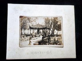民国二十年（1931）西湖“三潭印月”老照片