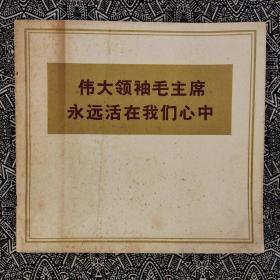 《伟大领袖毛主席永远活在我们心中》（摄影画册）