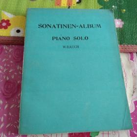 SONATINEN-ALBUM
PIANO SOLO
W.RAUCH
钢琴小奏呜曲集