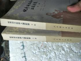 1980年优秀语文教师上课实录，上下2册，人民教育出版社。。。正常学习状态。。68包邮包老保真