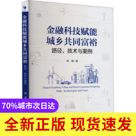 金融科技赋能城乡共同富裕:路径、技术与案例:paths technologies and cases