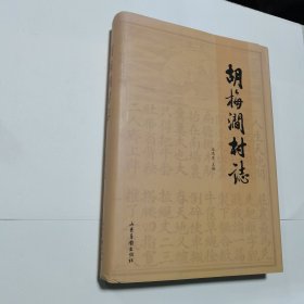 胡梅涧村志 内无笔迹，品好