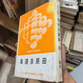 (中國(guó)新文學(xué)叢刊36)田 原自選集(1975年初版 精裝 繁體豎排)