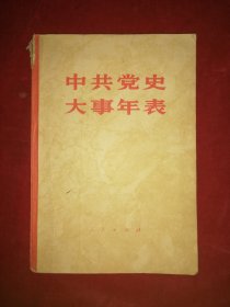 中共党史大事年表