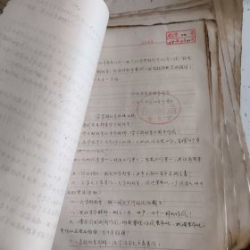 6，70年代辽阳农村隆昌人民公社文件，会议记录成分调查表，民兵资料备耕大生产.秋收分配以及整风等众多当时资料