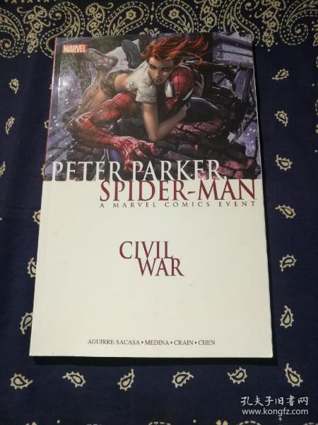 《Civil War: Peter Parker, Spider-Man 》(New Printing)
《内战：彼得·帕克，蜘蛛侠》( Marvel漫威英文原版漫画 )