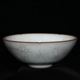 官瓷碗，6.6*16.5厘米