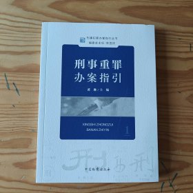 刑事犯罪办案指引丛书：刑事重罪办案指引