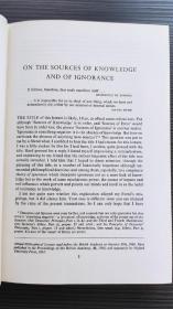 (精装版，保存良好，国内现货,初版一刷，英文原版)Conjectures and Refutations Karl Popper 稀见版本