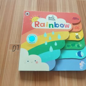 英文原版 Baby Touch: Rainbow 宝宝触摸书：彩虹 英文版 进口英语原版书籍