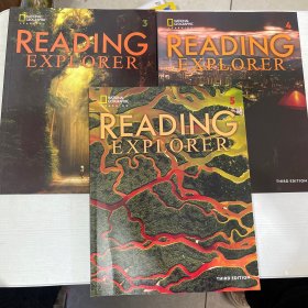 Reading Explorer 3+4+5【3本合售】书内干净无笔记41+25+36