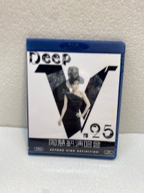 周慧敏DEEP V.25周年演唱会  蓝光碟 1张盒装
