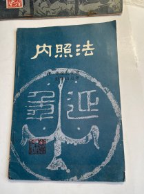 中医书 内照法 1981年一版一印