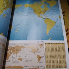 世界地图集（地形版）+中国地图集 2册合售