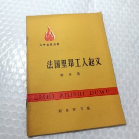 法国里昂工人起义 ，历史知识读物