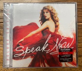 霉霉 Taylor Swift  泰勒斯威夫特 Speak Now 全新专辑 豪华版2CD