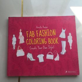 Fab Fashion: Coloring Book  Fab 时尚：图画书