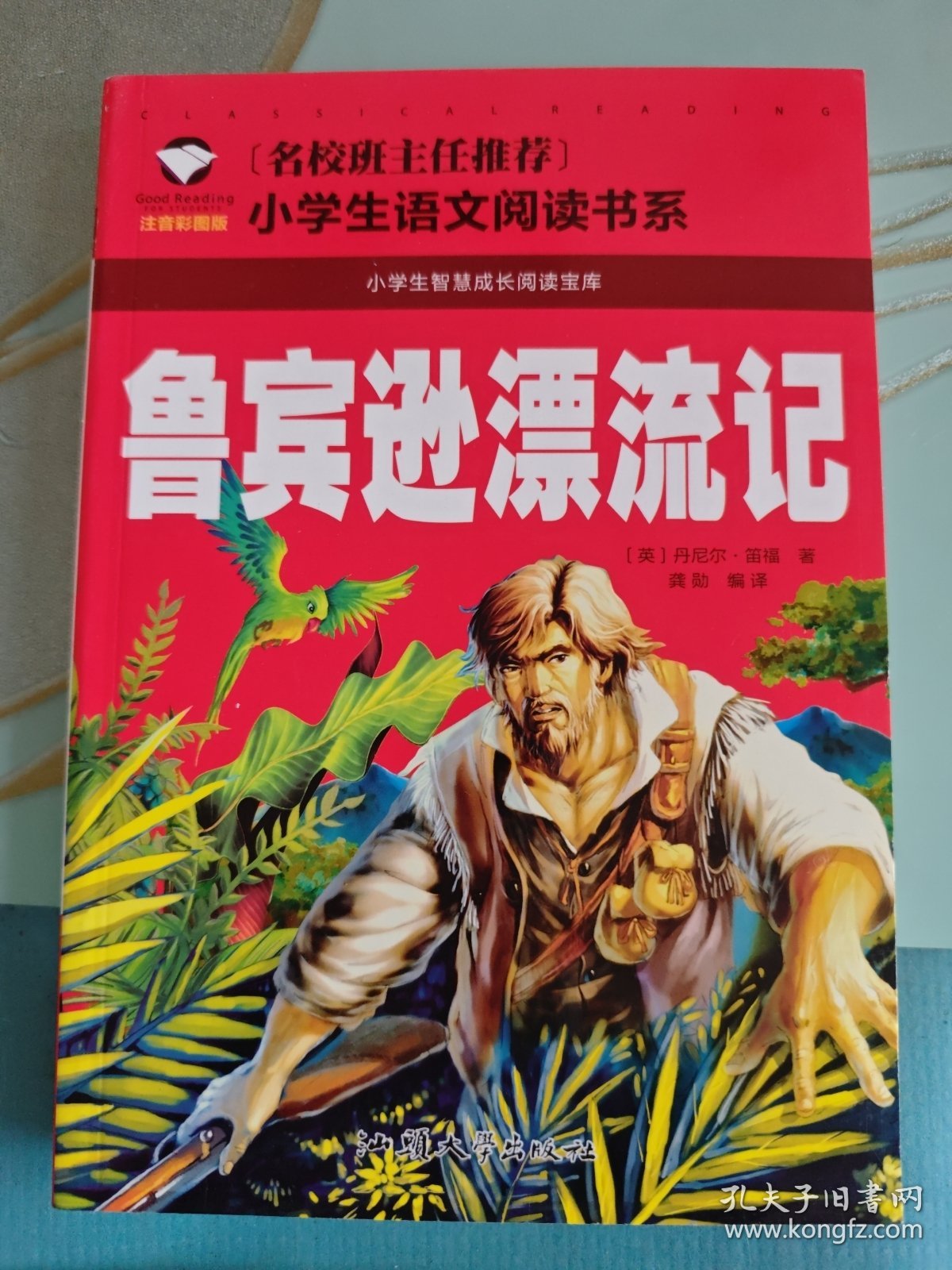 鲁滨逊漂流记 注音彩图版
