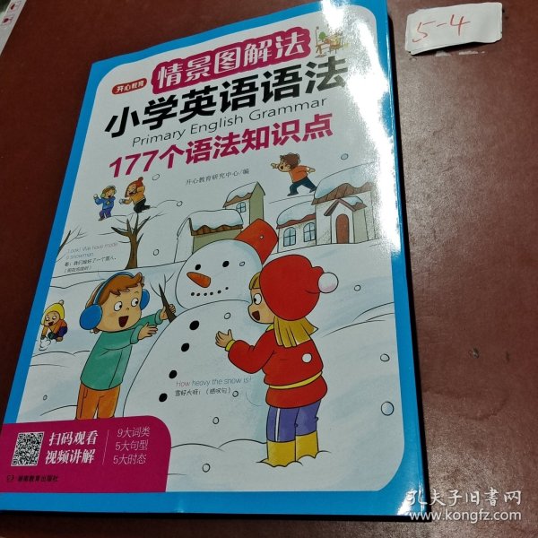 情景图解法小学英语语法视频讲解版三四五六年级思维导图学音标单词句型公式词性时态大全 开心教育