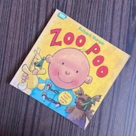 Zoo Poo: A First Toilet Training Book【动物园便便:第一本上厕所训练书】英文版儿童绘本