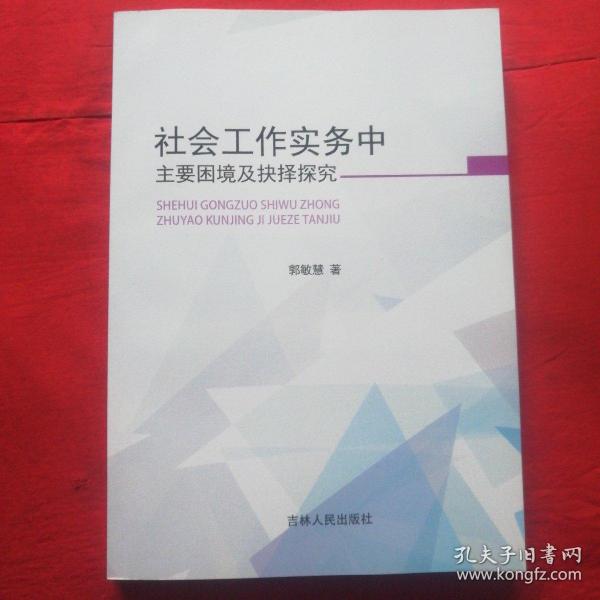 社会工作实务中主要困境及抉择探究