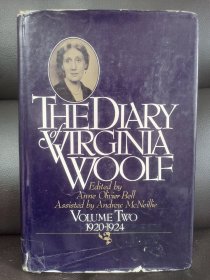 The Diary of Virginia Woolf volume two : 1920-1924  伍尔夫日记 卷二