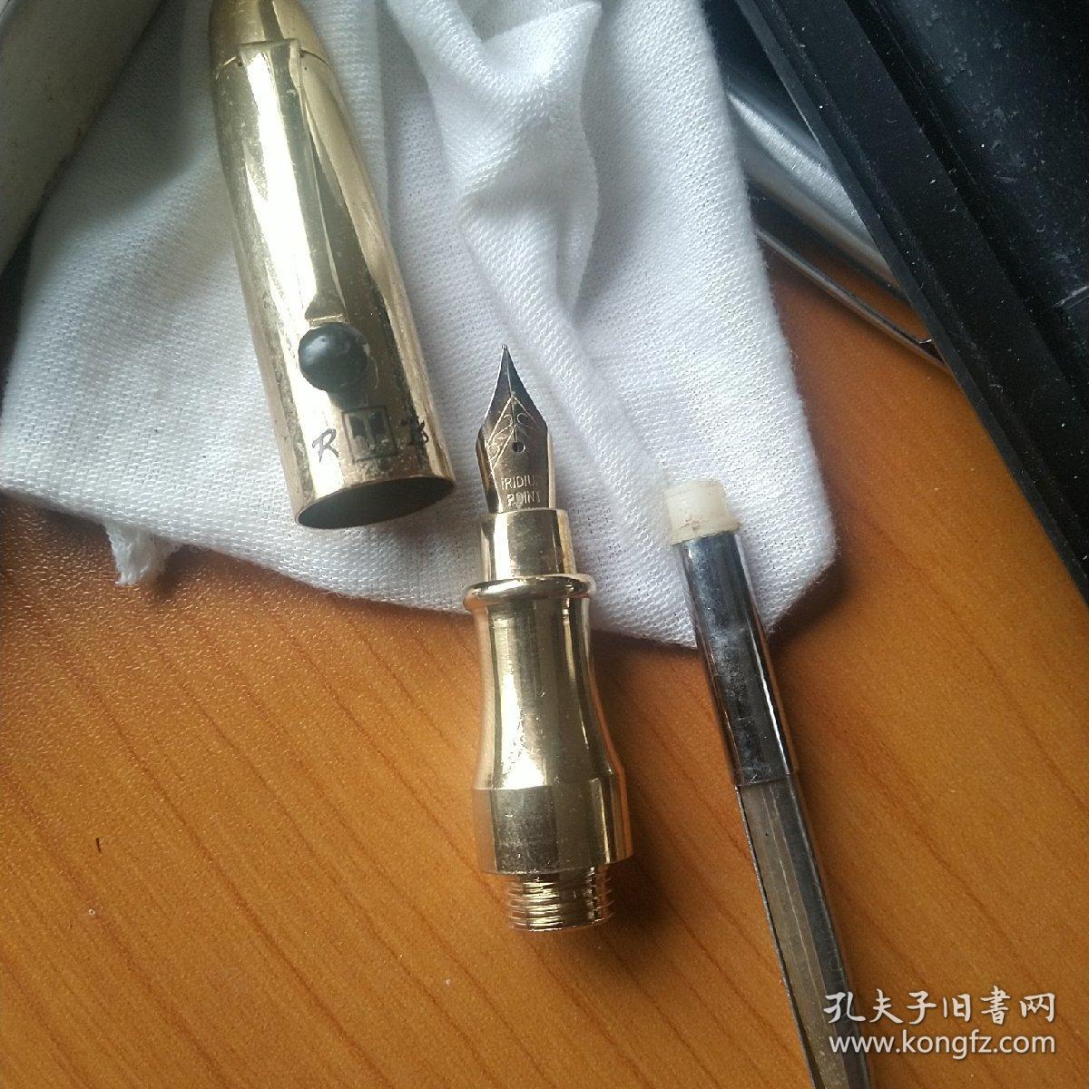 库存未使用钢笔，表面有括擦