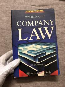 Company Law, 2nd Edition 公司法 第2版【英文版】超1公斤重，有划线笔记