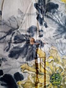 安徽国画名家张志国画精品《秋菊图》，品见描述包快递发货。