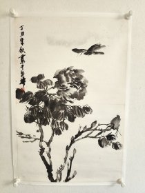 著名花鸟画家刘国瑞，李苦禅弟子
