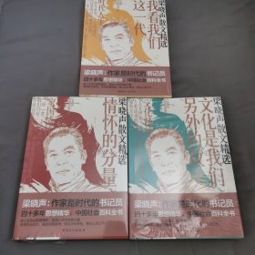 梁晓声散文精选：【三册全】情怀的分量 文化是我们另外的故乡 我看我们这一代9787500881902 9787500881896