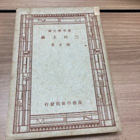 新中学文库 三民主义