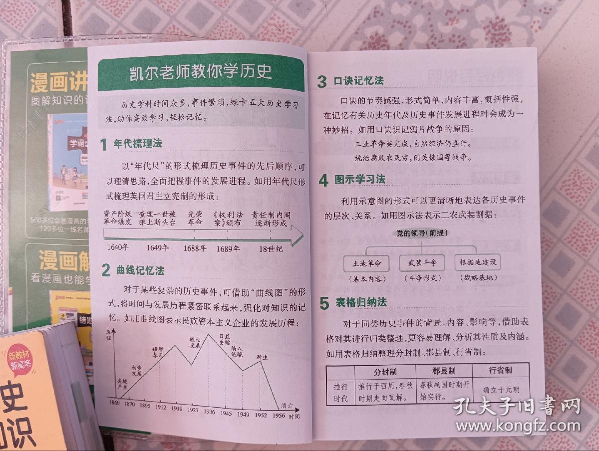 2019 PASS绿卡掌中宝 高中历史知识背诵及要点透析（含5年考频分析 高效学习卡 必修+选修 RJ版 第11次修订）