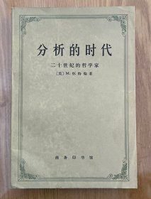 分析的时代：二十世纪的哲学家