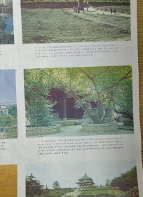 1985年古都西安 年画挂图，两大张一套全，76×52.6厘米，品相见图！