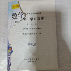 学习指要.数学. 第四册（2000一版一印）