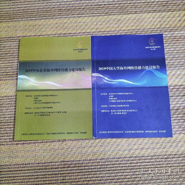 2019中国大学海外网络传播力建设报告，2019中国大学海外网络传播力建设报告