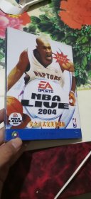 游戏光盘EA NBA LIVE 2004全新未开封