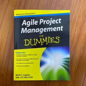 Agile Project Management For Dummies