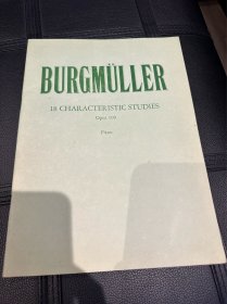 Burgmuller 布格缪勒Op.109