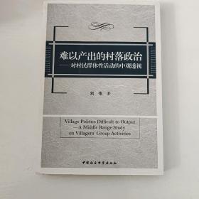 难以产出的村落政治：——对村民群体性活动的中观透视