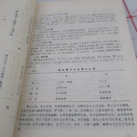 中医学基础讲义（供西医学习中医班用）