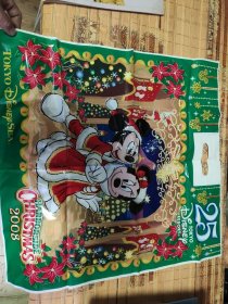 25 tokyeo disney 米老鼠 原装包装手提袋 53*56cm