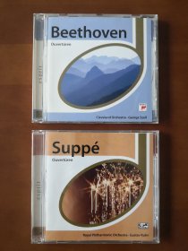 贝多芬、苏佩序曲选 原版CD唱片双张 包邮